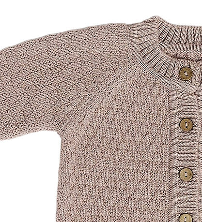 Smallstuff Cardigan - Strik - Uld - Powder