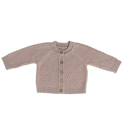 Smallstuff Cardigan - Strik - Uld - Powder