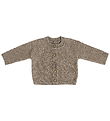Smallstuff Cardigan - Strik - Uld - Nature Melange