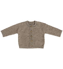Smallstuff Cardigan - Strik - Uld - Nature Melange