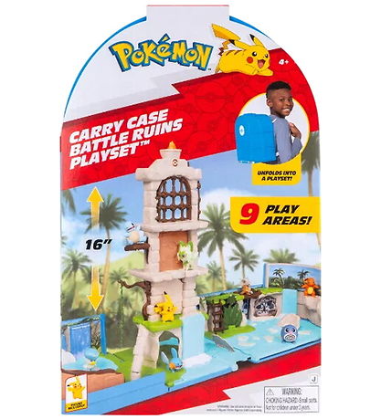 Pokemon Carry Case - Battle Ruins Playset