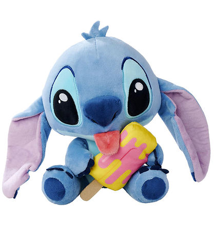 Disney Classic Plys Bamse - Stitch With Popsicle - 25 cm