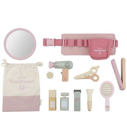 Little Dutch Frisør Set - Træ - Pink