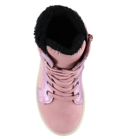 Ecco Vinterstøvler - Urban Snow - Lace Up - Blush/Blush/Blush
