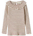 Lil Atelier Bluse - NmfOsophia - Hot Chocolate