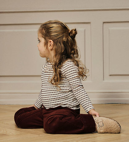 Lil Atelier Bluse - NmfOsophia - Hot Chocolate