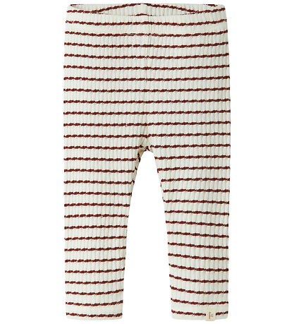 Lil Atelier Leggings - NbfOsophia - Hot Chocolate