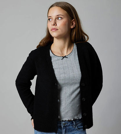 LMTD Cardigan - Noos - Strik - NlfLodet - Sort