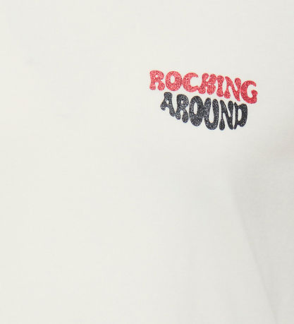 Kids Only T-shirt - KogRosie - Cloud Dancer/Rocking