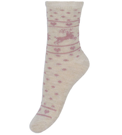 Minymo Strømper - 2-pak - Burnished Lilac
