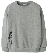 Name It Sweatshirt - NkmOrville - Grey Melange