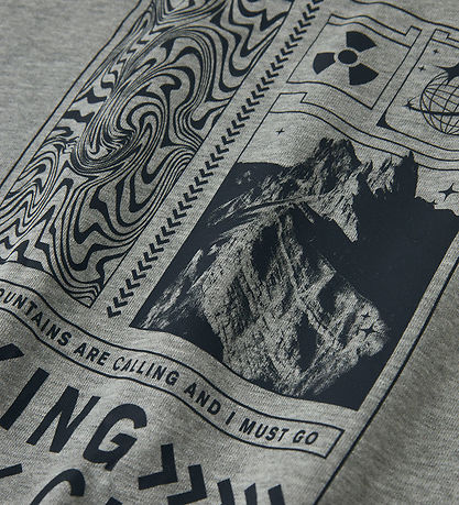 Name It Sweatshirt - NkmOrville - Grey Melange