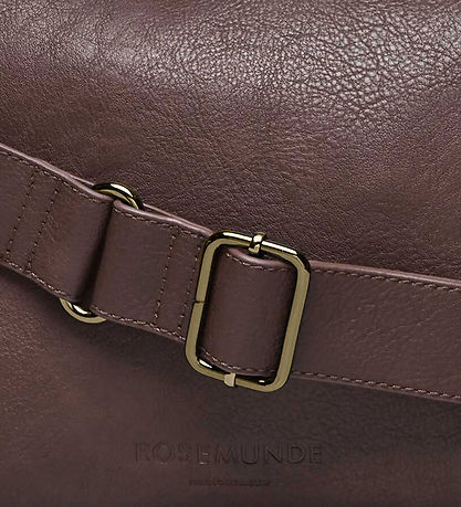 Rosemunde Skuldertaske - Andora - Dark Brown Gold