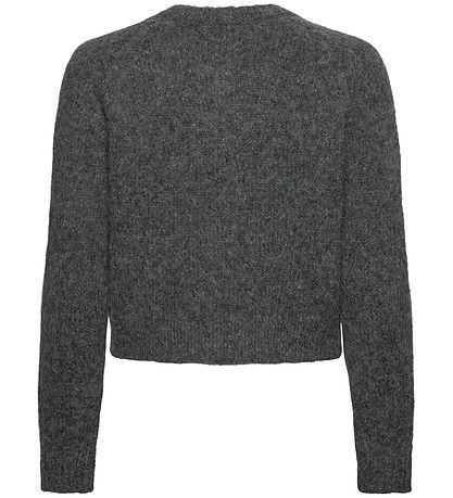 Rosemunde Cardigan - Uld - Medium Grey Melange