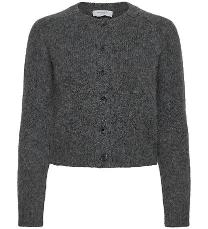 Rosemunde Cardigan - Uld - Medium Grey Melange