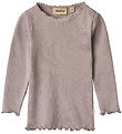 Wheat Bluse - Rib - Reese - Dusty Purple