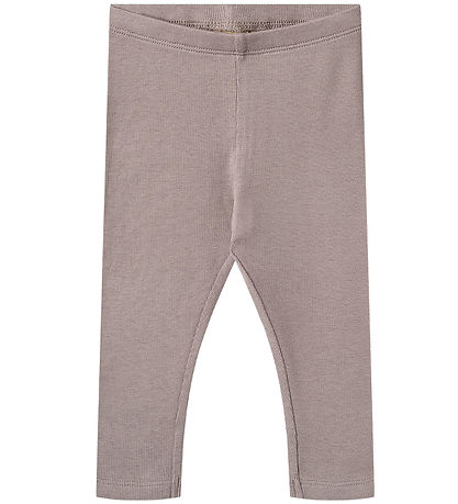 Wheat Leggings - Rib - Maddy - Dusty Purple