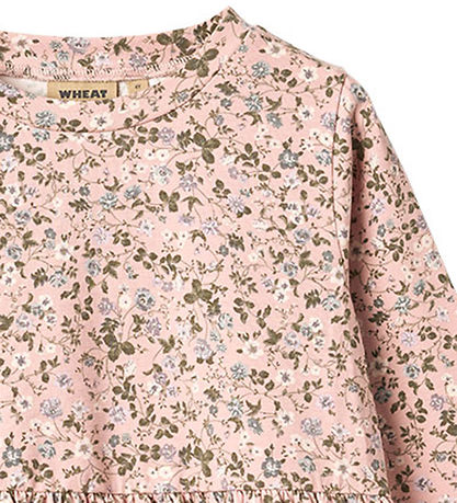 Wheat Kjole - Sessa - Rose Powder Flowers