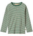 Wheat Bluse - Stig - Green Stripe