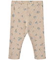 Wheat Leggings - Jules - Warm Sand Flowers