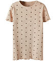 Name It T-shirt - Rib - NkfKarlia - Oxford Tan