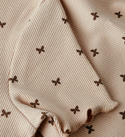 Name It T-shirt - Rib - NkfKarlia - Oxford Tan