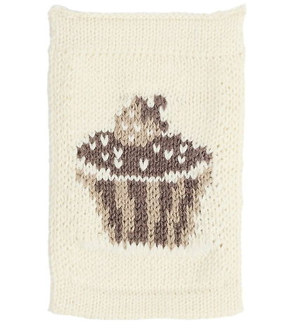 Smallstuff Strikket flag - Birthsday cake - Nature
