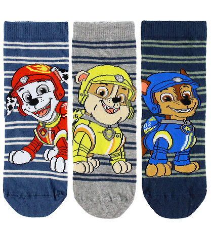Name It Strømper - 3-pak - NmmSommer - Paw Patrol - Insignia Blu