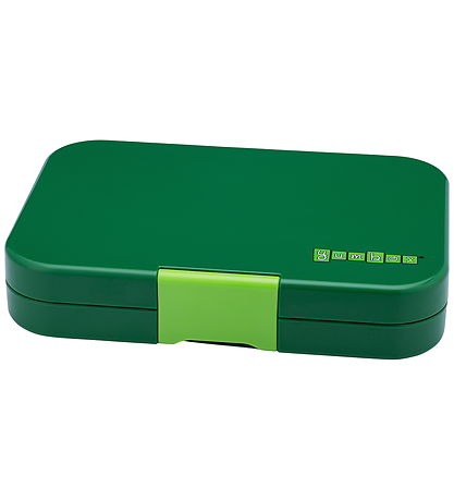 Yumbox Madkasse m. 4 Rum - Bento Tapas - Lime Green