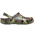 Crocs Sandaler - Classic Camouflage Clog - Army Green/Multi
