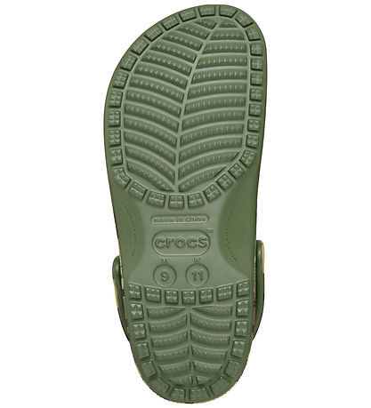 Crocs Sandaler - Classic Camouflage Clog - Army Green/Multi