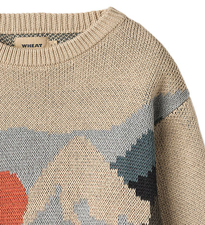 Wheat Bluse - Strik - William - Warm Sand