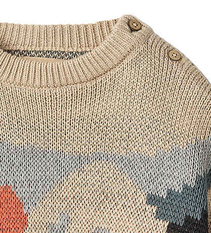Wheat Bluse - Strik - William - Warm Sand