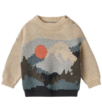 Wheat Bluse - Strik - William - Warm Sand