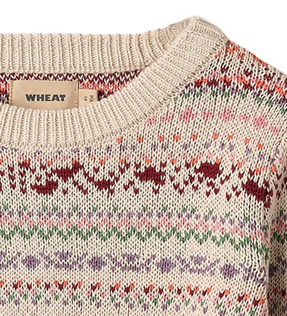 Wheat Bluse - Strik - Olga - Multi