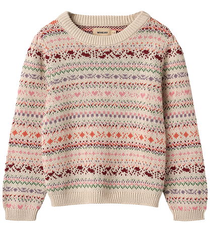 Wheat Bluse - Strik - Olga - Multi