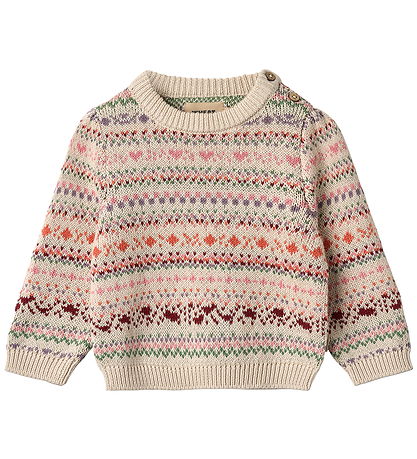 Wheat Bluse - Strik - Olga - Multi