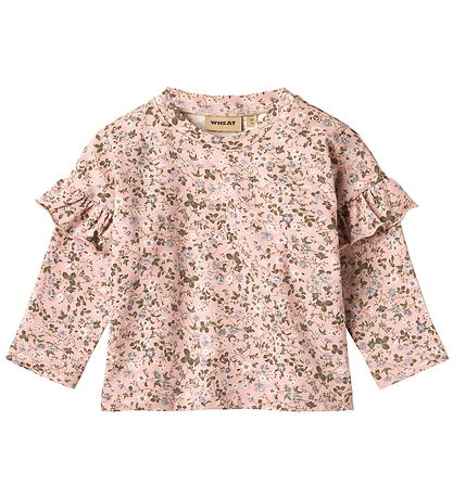 Wheat Bluse - Belinda - Rose Powder Flowers