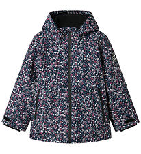 Name It Vinterjakke - NkfSnow10 - Dark Sapphire/Blossom
