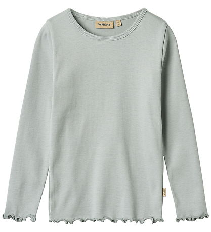 Wheat Bluse - Rib - Ida - Soft Rain