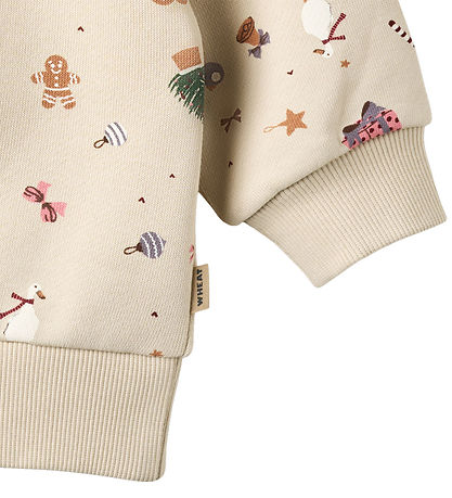 Wheat Sweatshirt - Elliot - Offwhite holiday