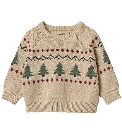 Wheat Bluse - Strik - Balou -  Warm Sand
