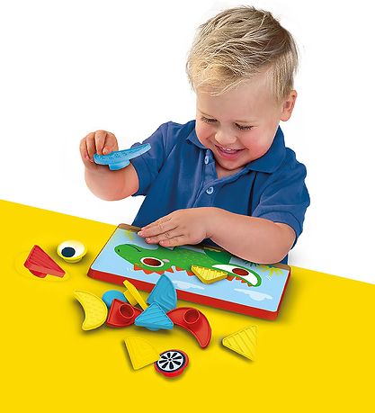 SES Creative Aktivitetssæt - Mit Første - Mosaik m. Former