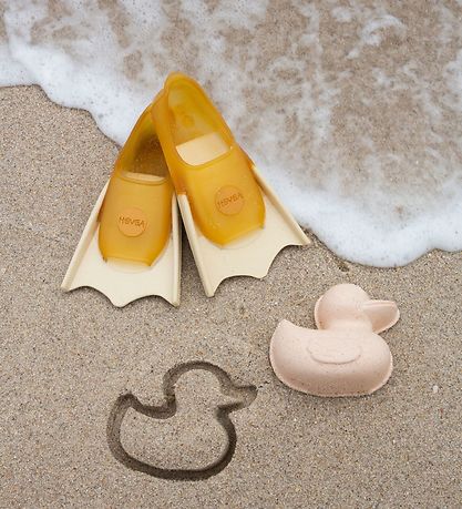 Hevea Svømmefødder - Naturgummi - Sand