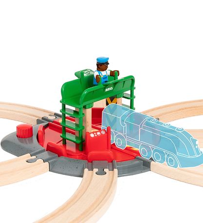 BRIO World Rundkørsel m. Figur - 2 dele 33476