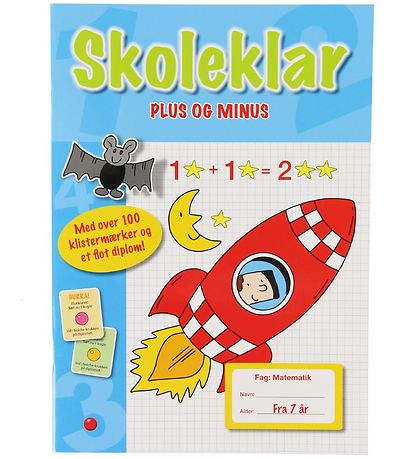Forlaget Bolden Aktivitetsbog m. Klistermærker - Skoleklar - DA