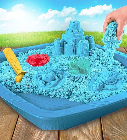 Kinetic Sand Sandsæt - 454 gram - Blue