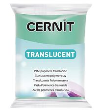 Cernit Polymer Ler - Transparent - Smaragd Grøn