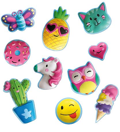 SES Creative - Støb Og Mal - Glade Figurer