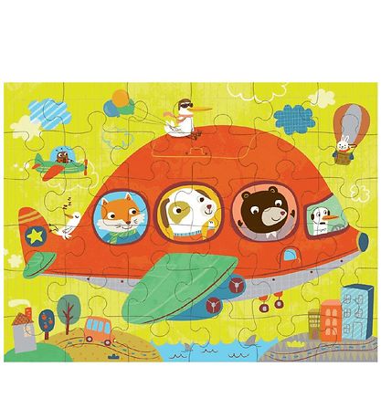 Mudpuppy Puslespil - To Go - 36 Brikker - Fly